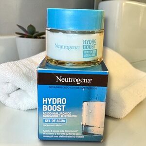 Neutrogena Hydro Boost Water Gel Face Moisturizer Hyaluronic Acid 50ml 1.7oz NEW